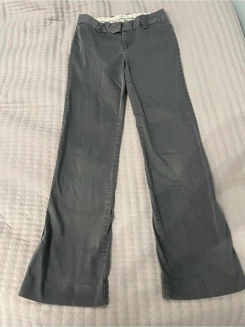 Old Navy Low Waist Stretch Flare Pants – Gray | Size 1
